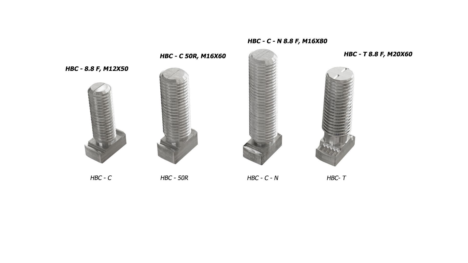 3D Visualization of Hilti Bolts for Product Education