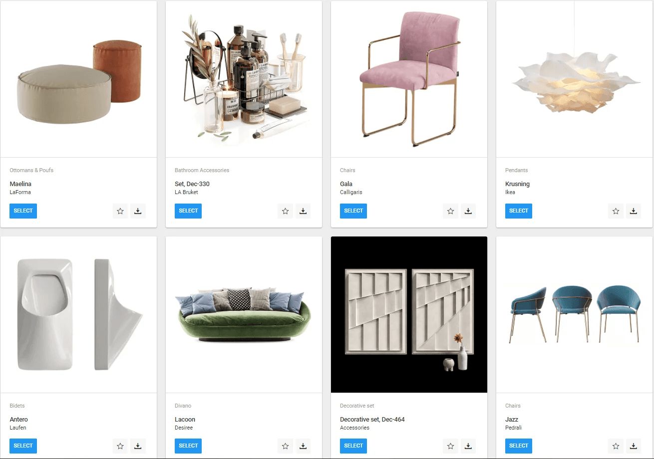 Product modeling library