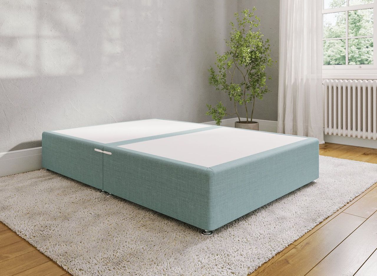 Blue Folding Bed Product Rendering