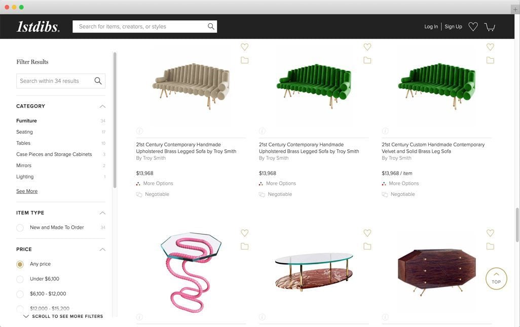 3D furniture visualization and rendering of contemporary sofas and tables, showcasing bespoke 3D furniture modelling and photorealistic product rendering.