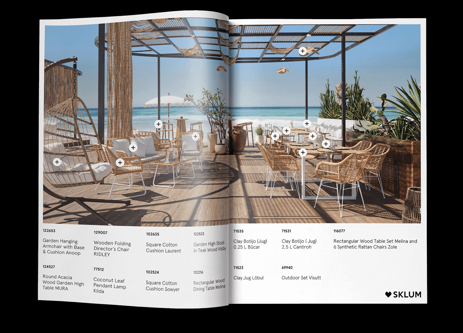 Shoppable Imagery for Sklum Interactive Catalog