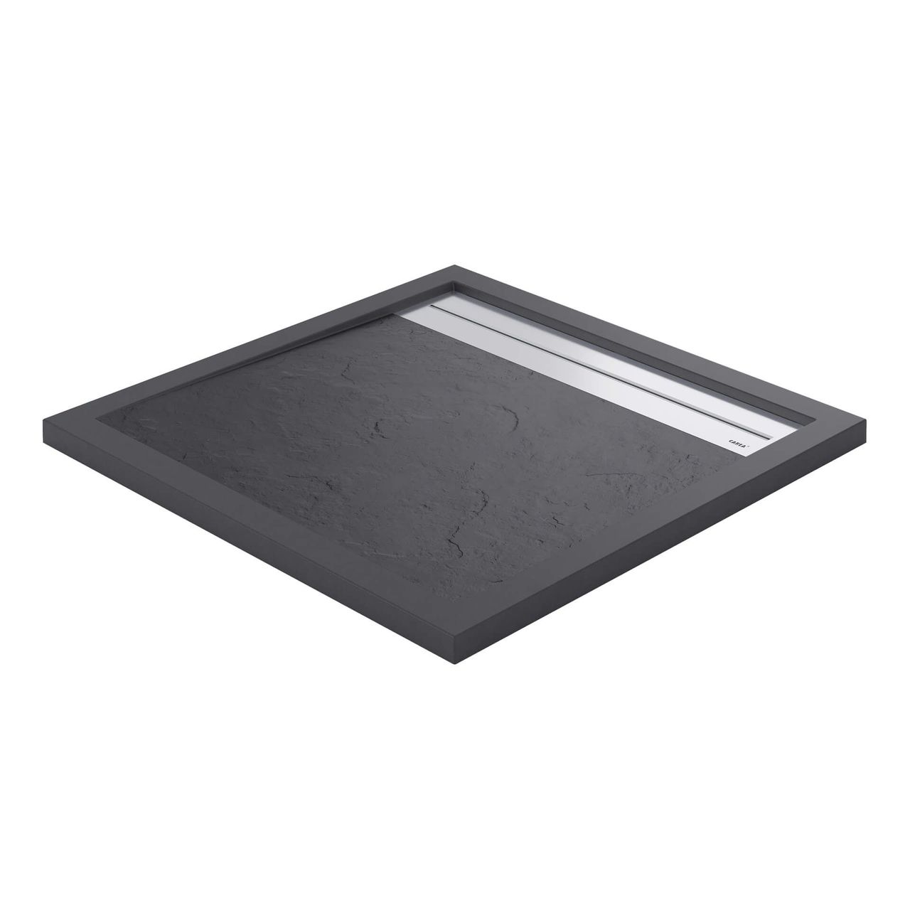 Black Shower Tray Silo CGI