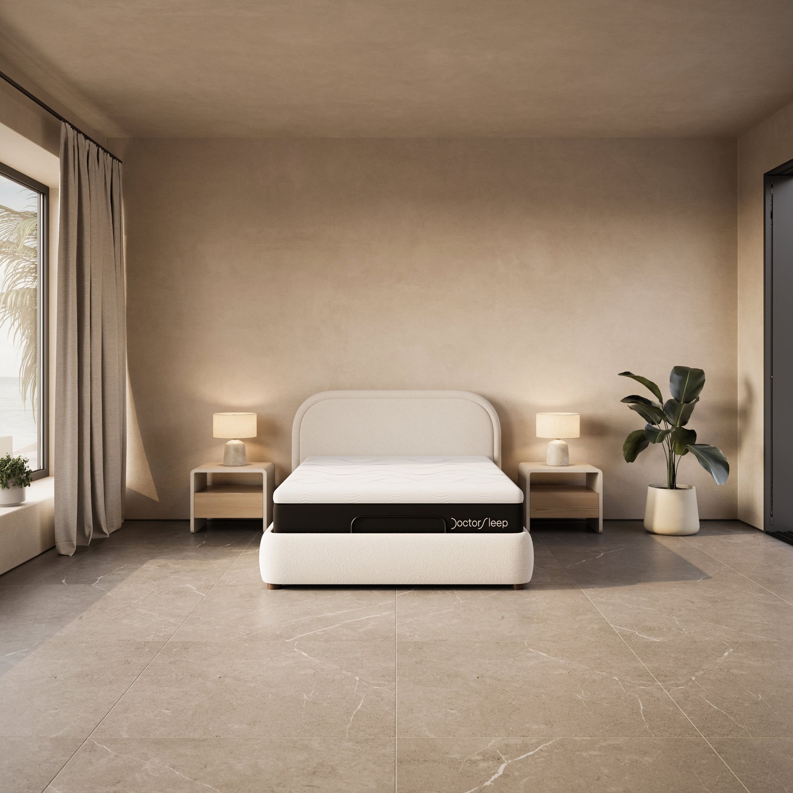 Mattress Lifestyle 3D Rendering