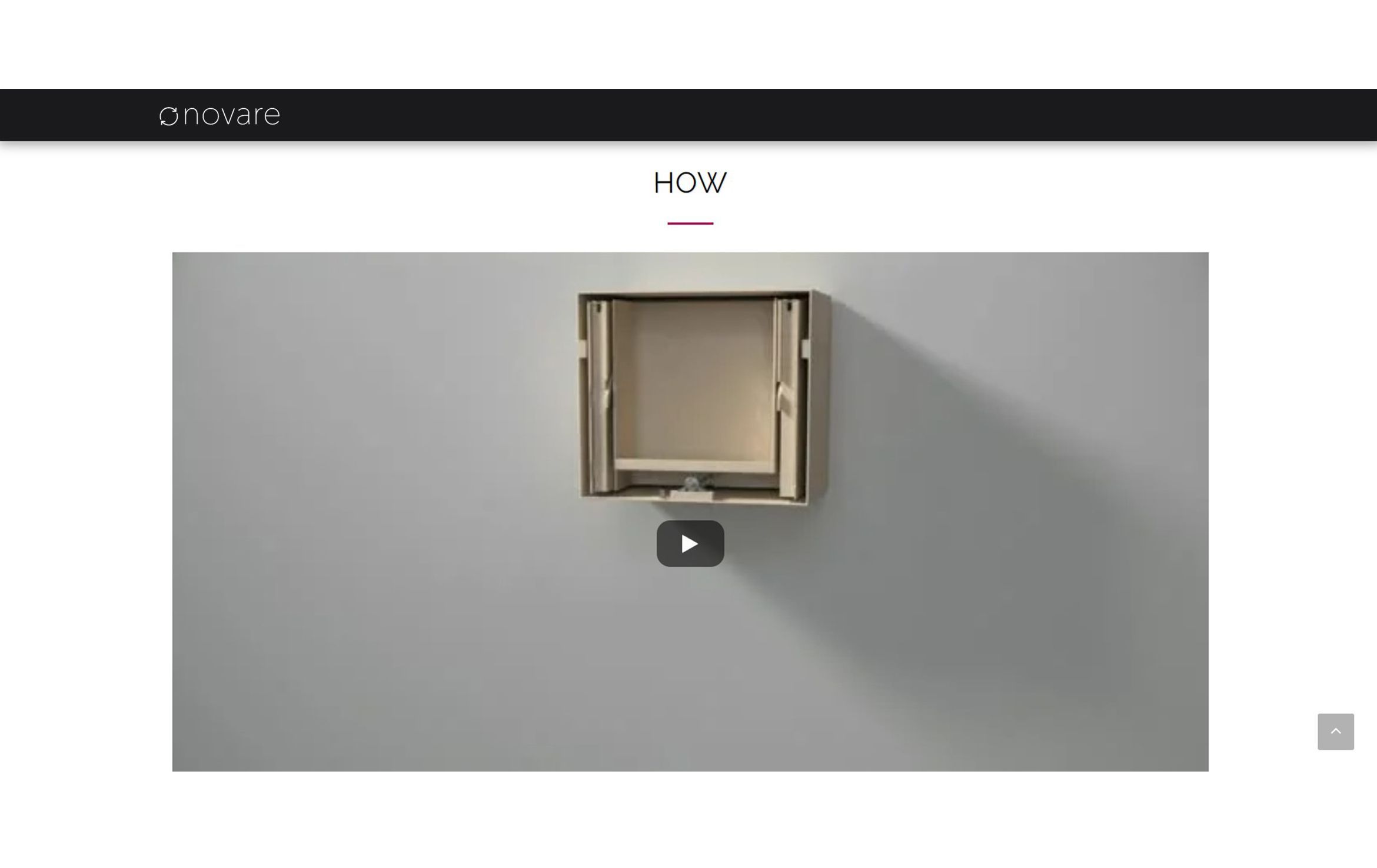 3D Animation of Storage Furniture for a Website