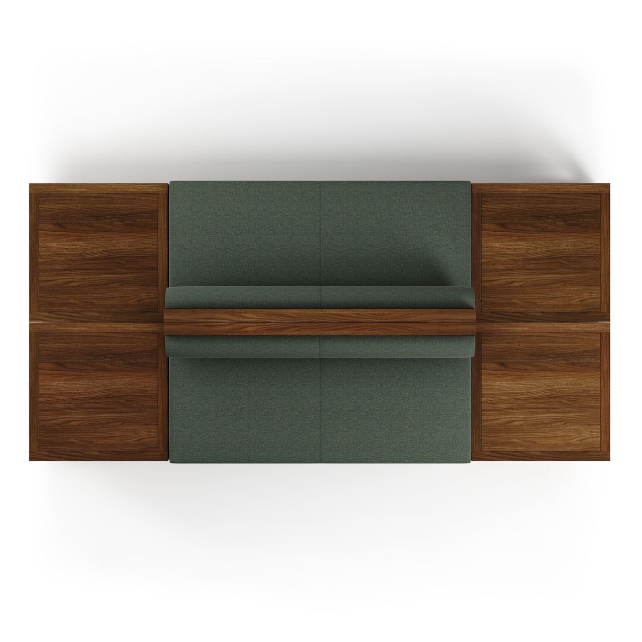 Green Seats Top View