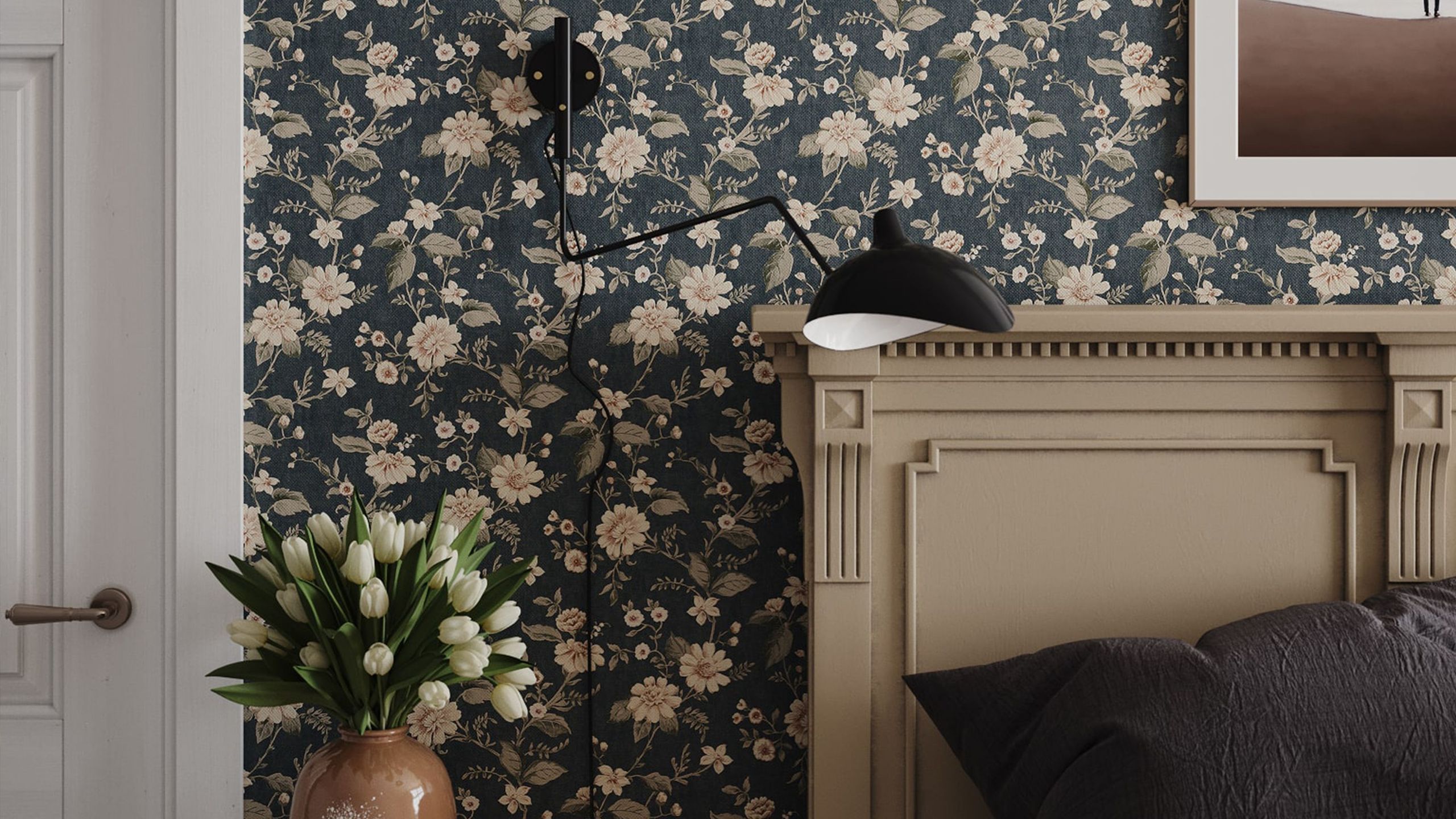 Wallpaper Lifestyle 3D Rendering