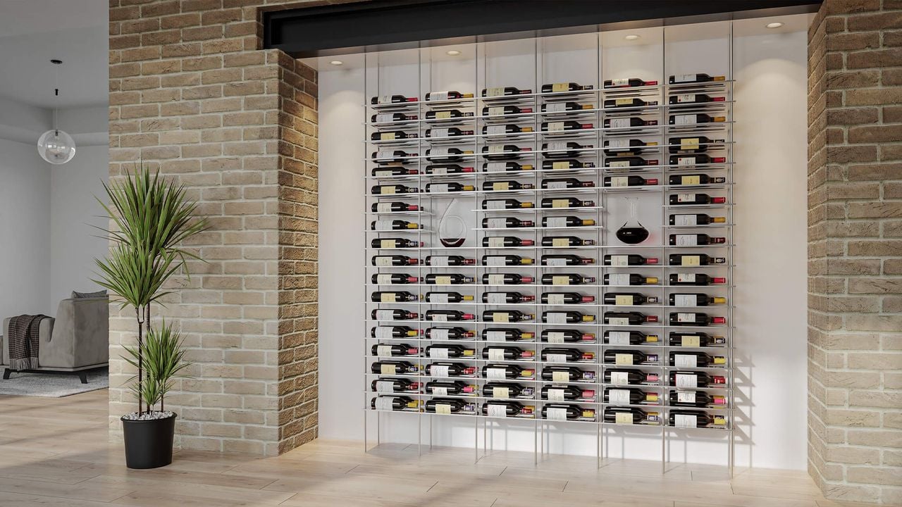 Wine Storage Lifestyle CG Rendering: Wine Display